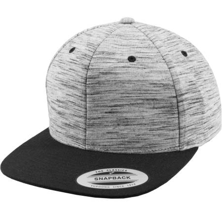 Preview: Yupoong Stripes Melange Crown Snapback Preview: Yupoong Stripes Melange Crown Snapback