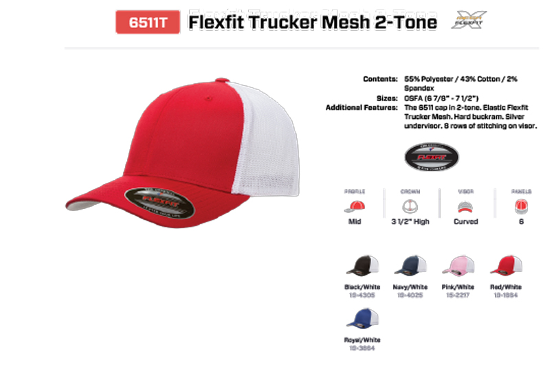 Flexfit Mesh Trucker 2-Tone