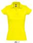 Preview: Womens Polo Shirt Prescott yellow
