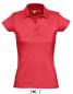 Preview: Womens Polo Shirt Prescott red