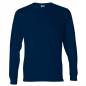 Preview: Langarm T-Shirt navy