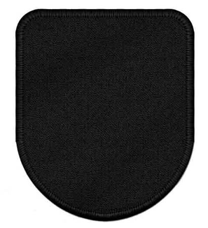 Preview: Patch Wappenform 8x6 cm Aufnähen - oder mit Klett Preview: Patch Wappenform 8x6 cm Aufnähen - oder mit Klett