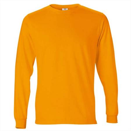 Langarm T-Shirt orange