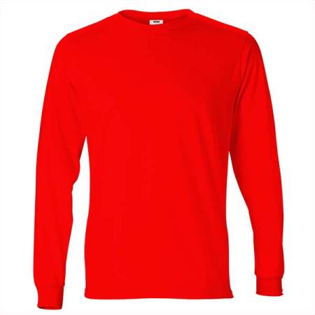 Langarm T-Shirt red