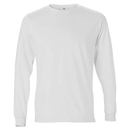 Langarm T-Shirt white