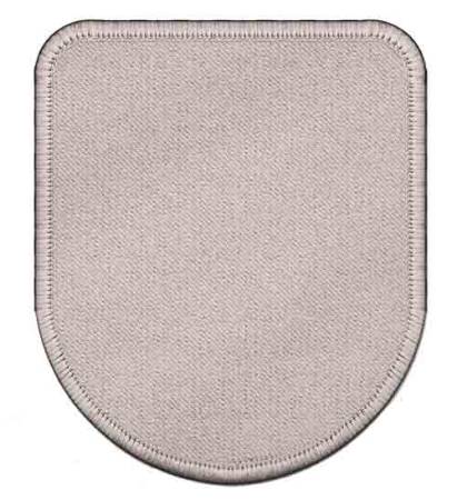 Preview: Patch Wappenform 8x6 cm Aufbügeln Preview: Patch Wappenform 8x6 cm Aufbügeln
