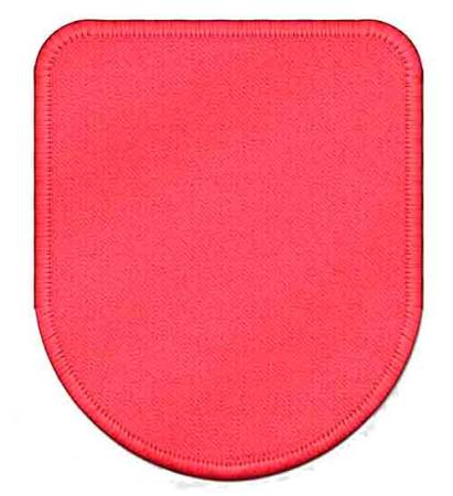 Preview: Patch Wappenform 8x6 cm Aufbügeln Preview: Patch Wappenform 8x6 cm Aufbügeln