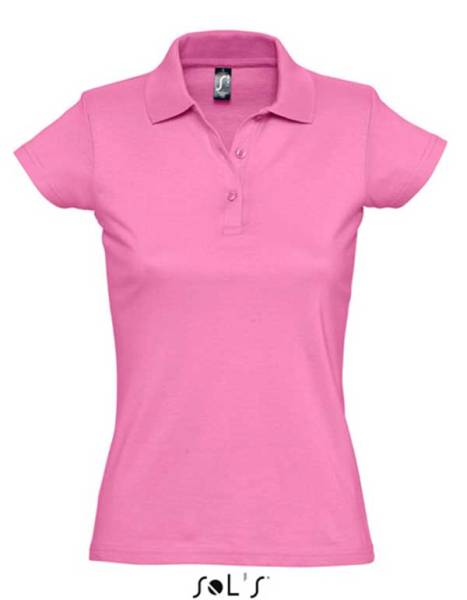 Womens Polo Shirt Prescott pink